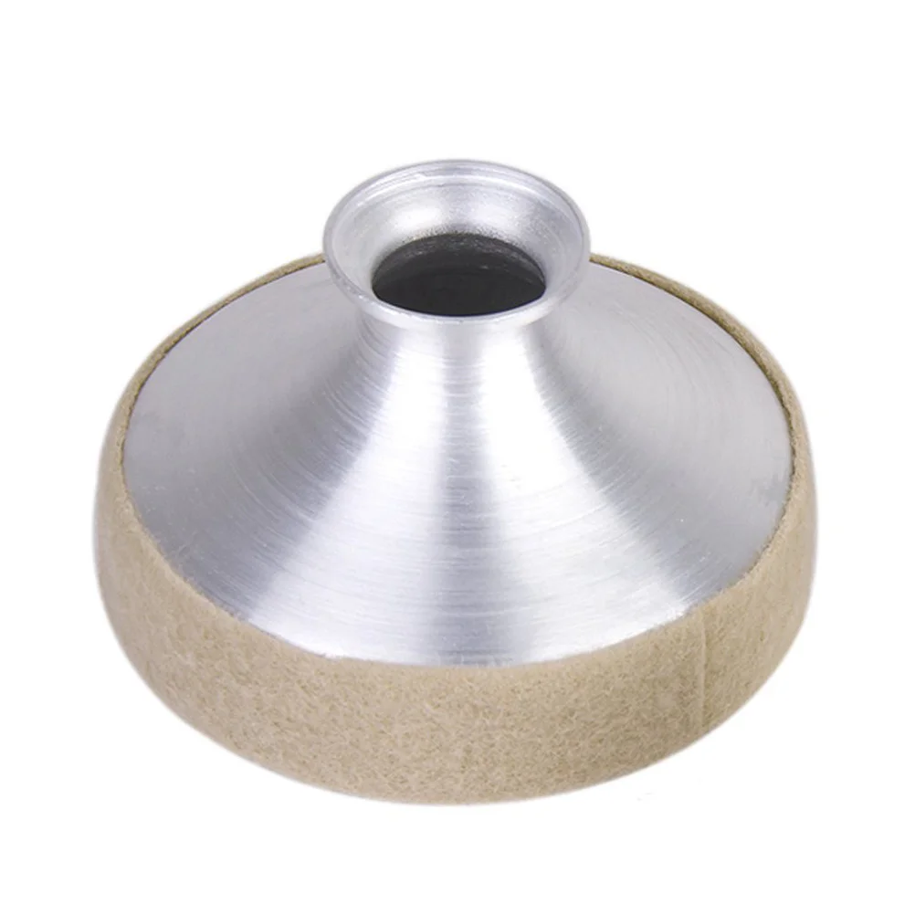 

Alto Sax Sax Dampener Silver Aluminum 56mm Mute Narrow Tone Dampen Overtones Professional Saxophone Sound Mute