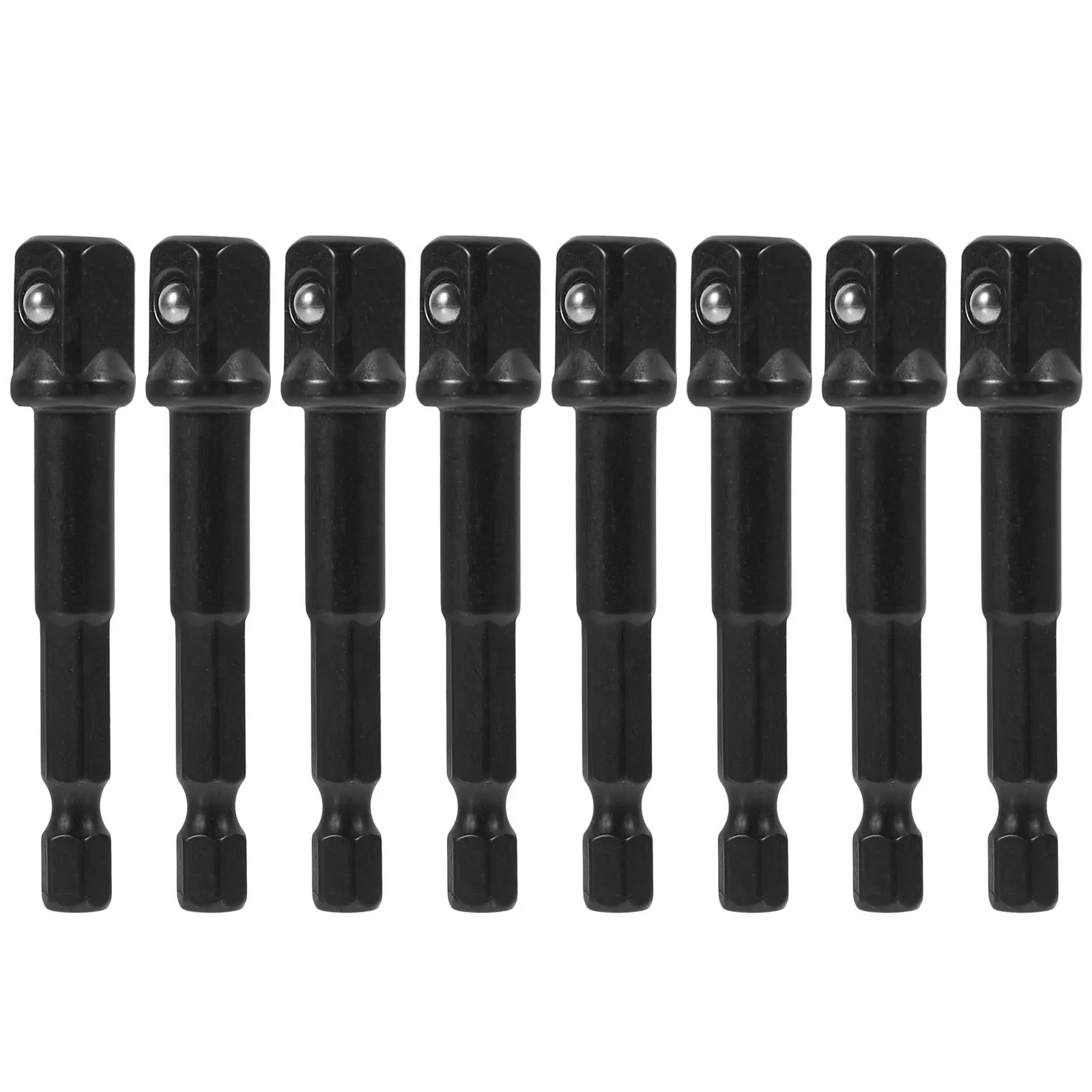 

1Set 3 8 Inch Socket Drill Adapter High Efficiency Conversion Accessory 63mm Hex 10mm Square Durable Design Socket Adapter