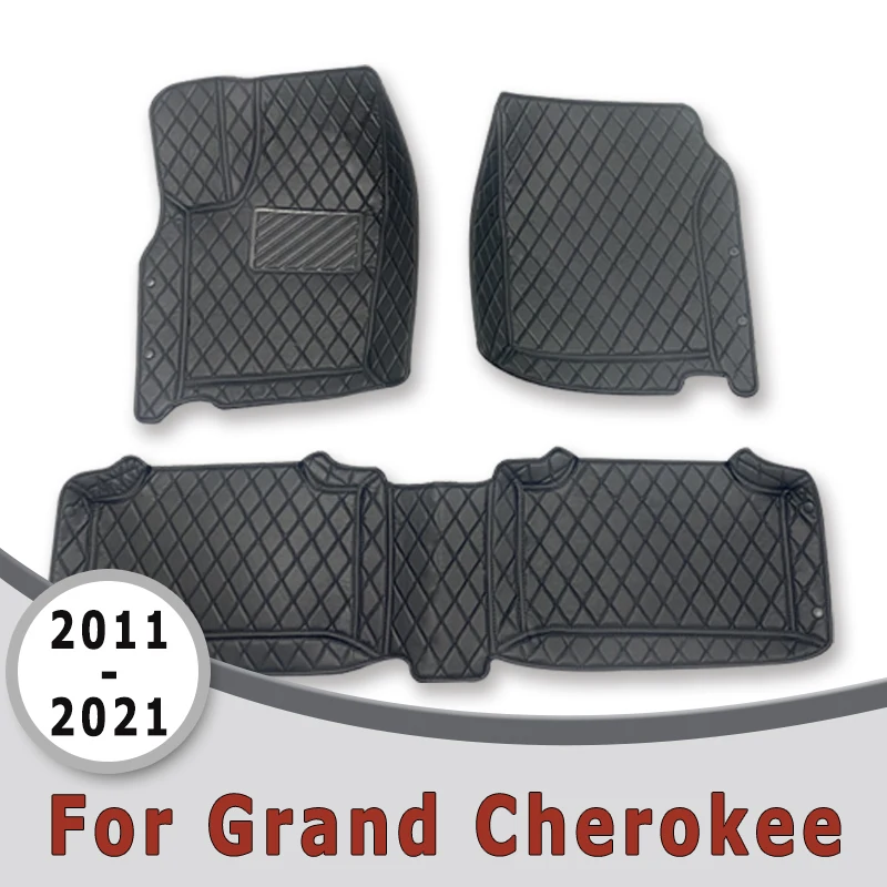 Car Floor Mats For Jeep Grand Cherokee 2021 2020 2019 2018 2017 2016 2015 2014 2013 2012 2011 Carpets Auto Interior Parts Pads