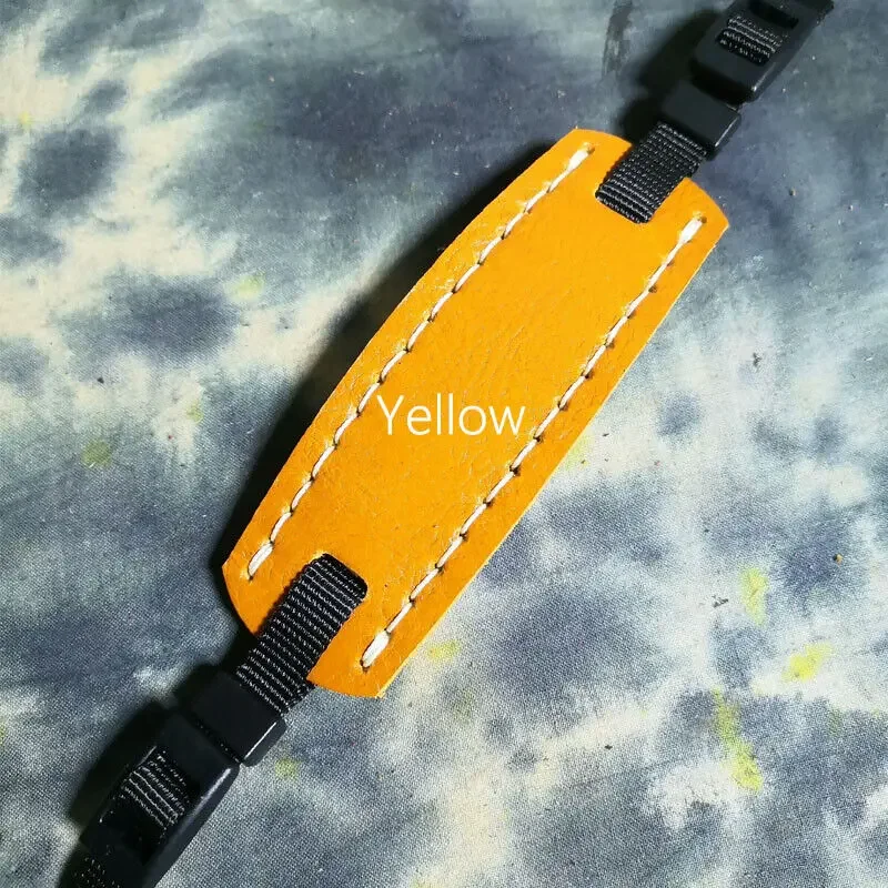 قبضة يد مصنوعة يدويًا من الجلد الطبيعي ، حزام مقبض لـ DSLR ، nicon ، Canon ، Fuji ، Leica