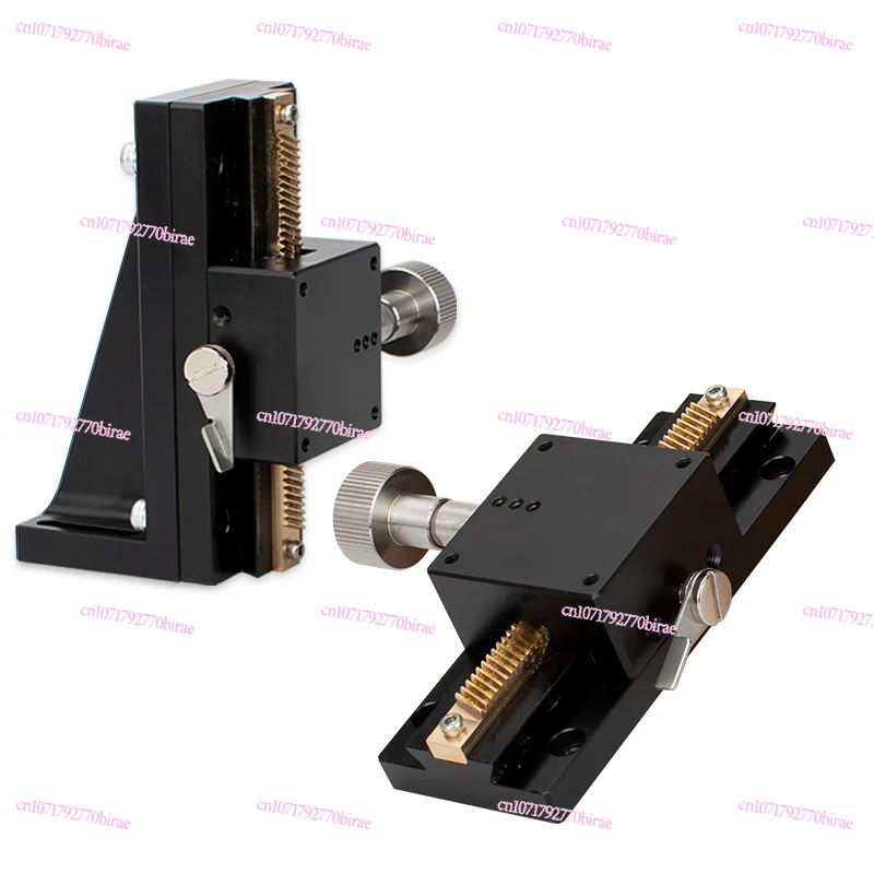X-axis Displacement Platform Long Stroke LWX40 Slider Gear Rack Manual Fine Adjustment Small Precision Dovetail Groove Slide