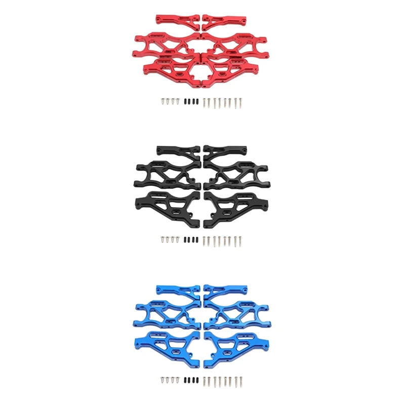 مجموعة ذراع نظام التعليق الأمامي والخلفي المعدني لـ Arrma 1/7 مخالفة لا حدود لها 6S 1/8 Typhon 6S Rc قطع غيار السيارات
