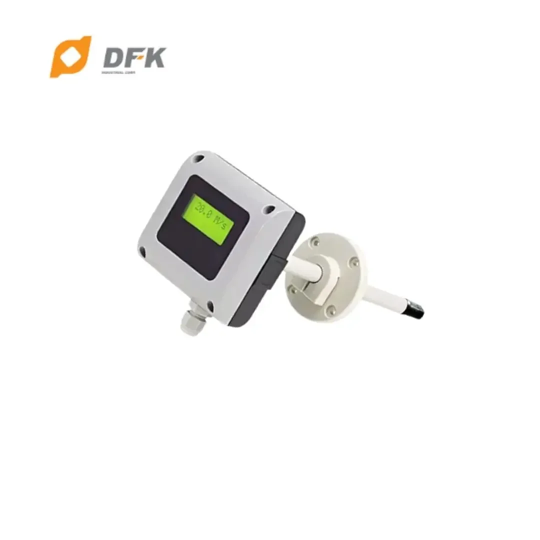 DC 0~10V 95%  Duct Air Flow Meter With Data Logger