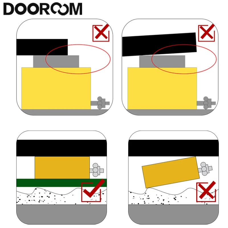 DOOROOM 10/20/30/50T cilindro idraulico di tipo corto martinetto idraulico RSC-corsa 50mm deve essere utilizzato con pompe idrauliche Macaco