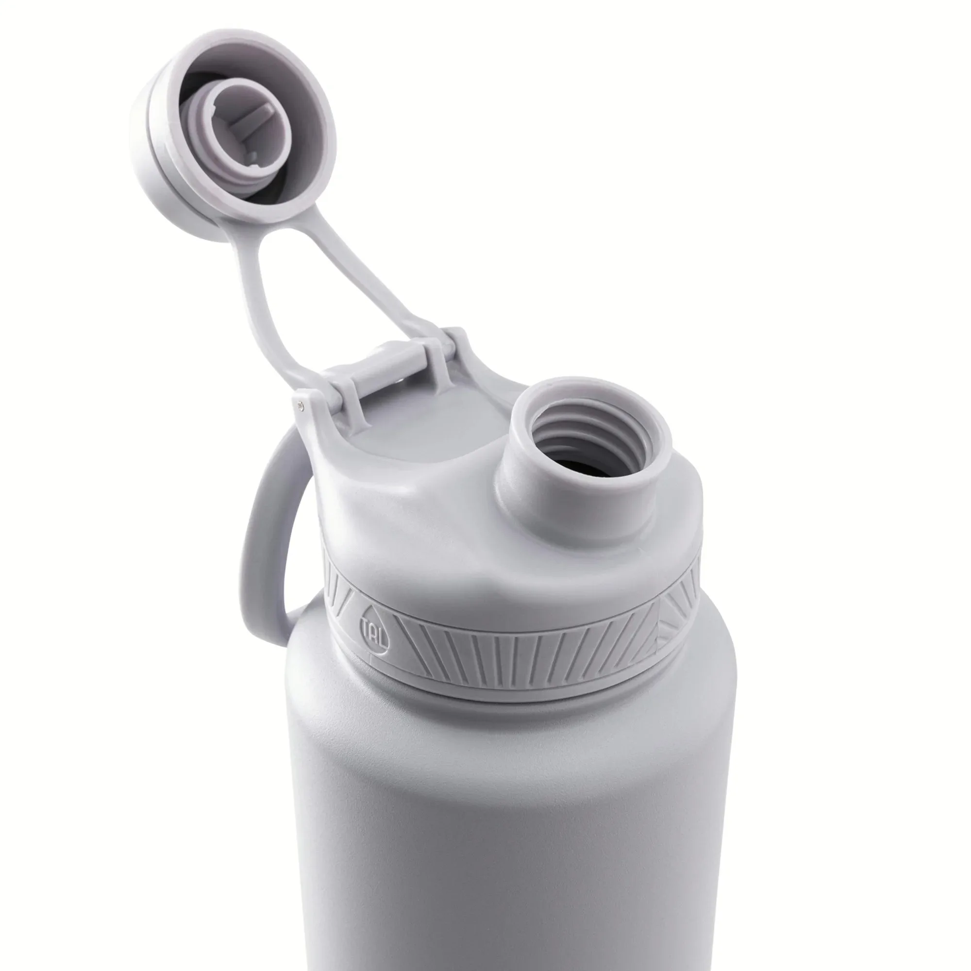 (4팩) 스테인레스 스틸 레인저 물병 40온스, 그레이 블루