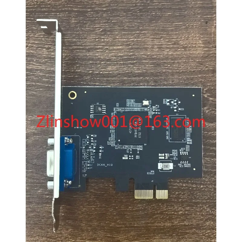 AST2400 PCIE X1 low power consumption 2U bright machine card, graphics card X79/X99 perfect with VGA