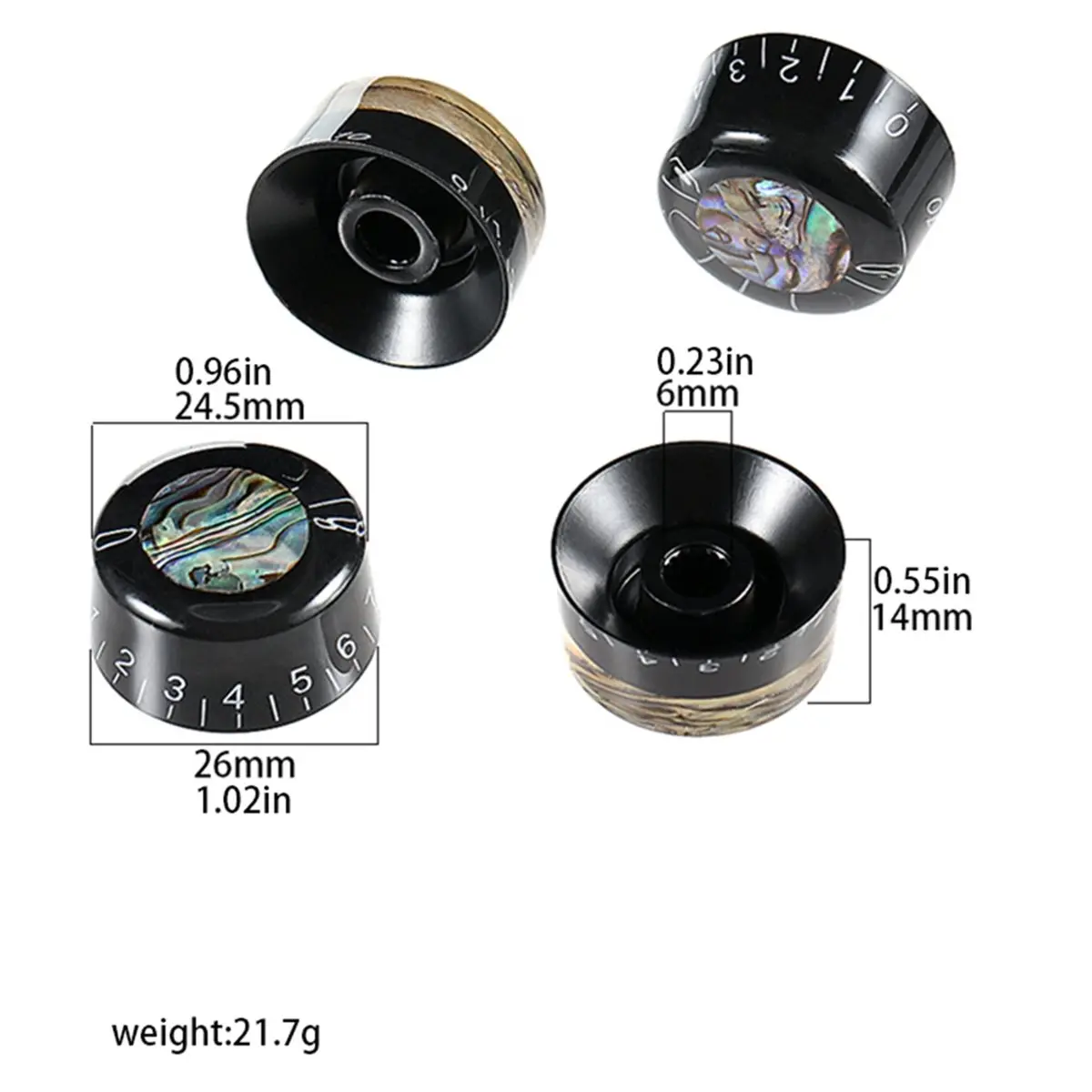 Abvb 4Pcs Guitar Kn…