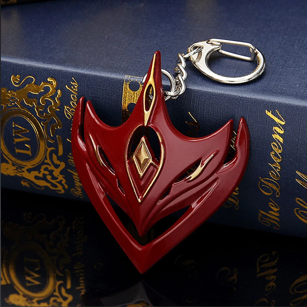 Game Impact Game Xiao Tartaglia Childe Jadefall's Splendor Kokomi Baizhu Keyring Costume Props