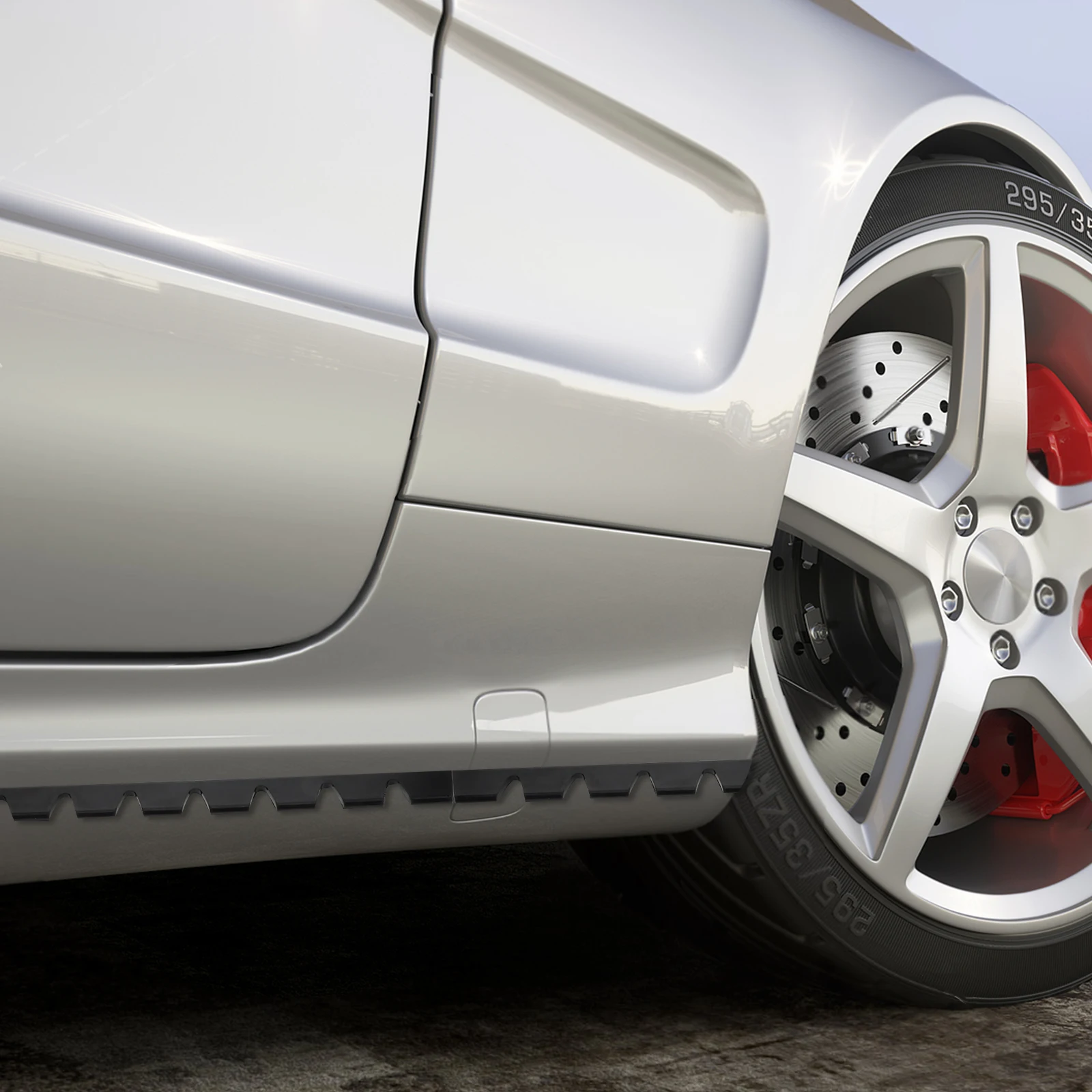 

Front Lip Anti-collision Decorative Strip Bumper Guards for Cars Protector Protection Door Rubber Diy Kit