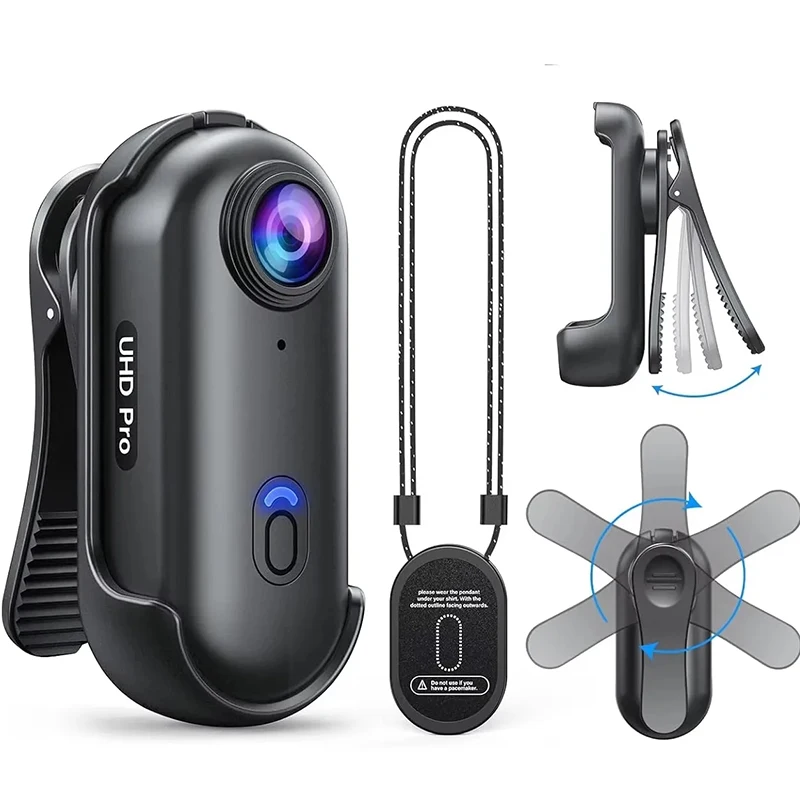 NewHigh Quality 4K Mini WiFi Sports Action Camera 1080P Body Video Recorder 30M Waterproof Helmet Motorcycle Camera Media