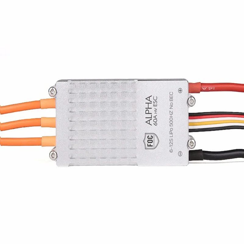 DPT-Motor Series ALPHA 60A 12S V1.2 Multi-Rotor Drone FOC ESC High Efficiency for RC Drone Control the Magnetic Field