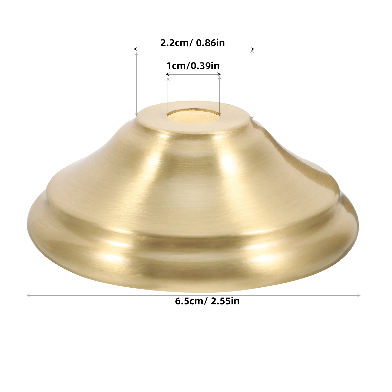 النحاس مقبس الإضاءة كوب حامل مصباح النحاس النقي نهائي لغطاء مصباح الحديث DIY جزء تركيبة الإضاءة الزخرفية