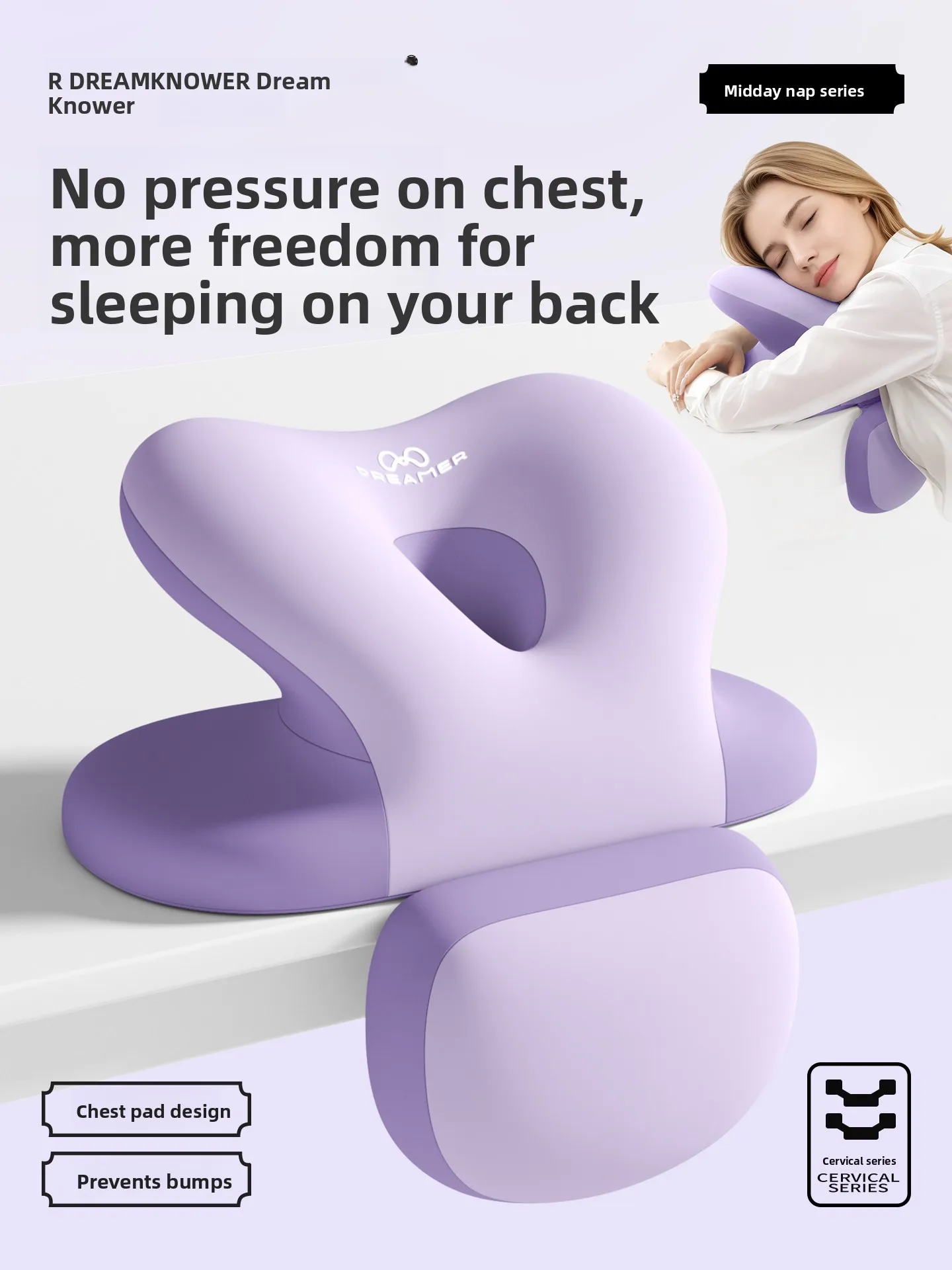 Nap Time Memory Foam Pillow Office Slumber Aid Adult Desk Sleeping Tool Simple Modern Style Versatile Cushion