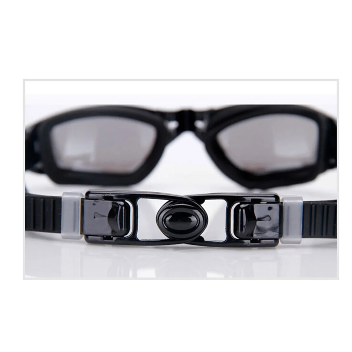 للجنسين الكبار نظارات السباحة الأسود مكافحة الضباب الأشعة فوق البنفسجية حماية قابل للتعديل مشبك الأنف الأذن المقابس تسرب برهان نظارات السباحة مجموعة #3