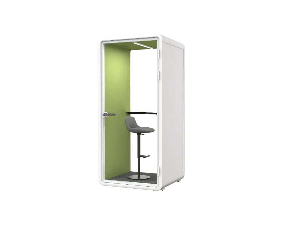 Acoustic office soundproof phone booth