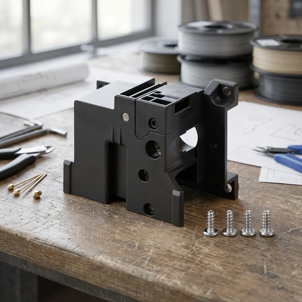 Extruder Unit Part Extruder Front Cover Robust Material Build Stable Printing Performance Internal Component Protection