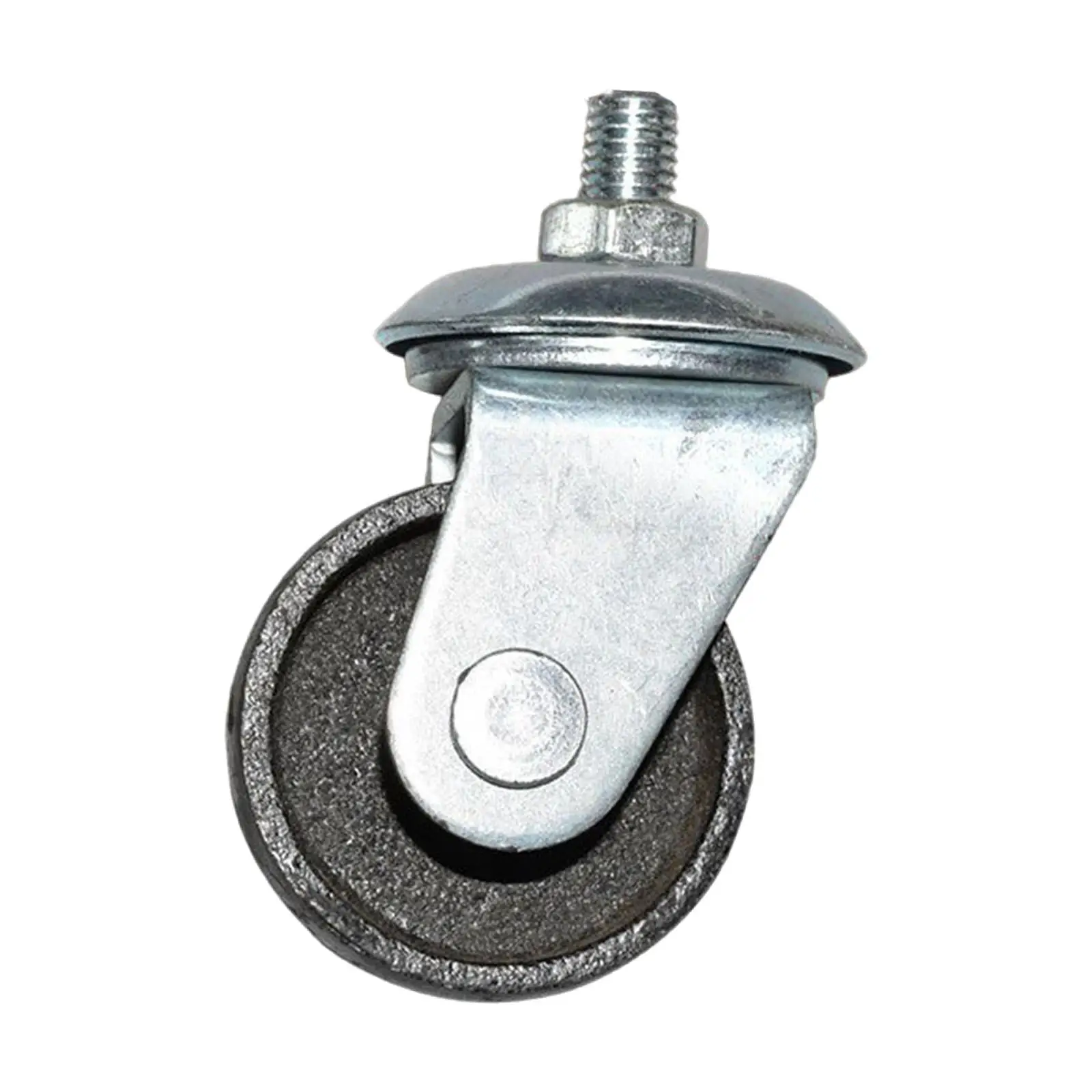 Easy Install Floor Jack Caster Heavy Duty Metal Swivel Wheel Upgrade for Hydraulic Jack Mobility