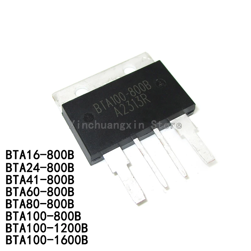 BTA16- BTA24 800B BTA41 800V BTA60-800B BTA80A-800B BTA100A BTA100-1200B BTA100-1600B TO-220/TO3/4PL Bidirectional thyristors