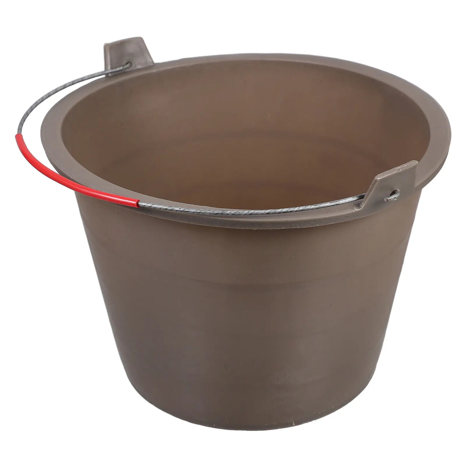 Sturdy Thickened Plastic Bucket for Concrete Cement Sand Mixing Portable with Reinforced Handle Excellent Stability Construction