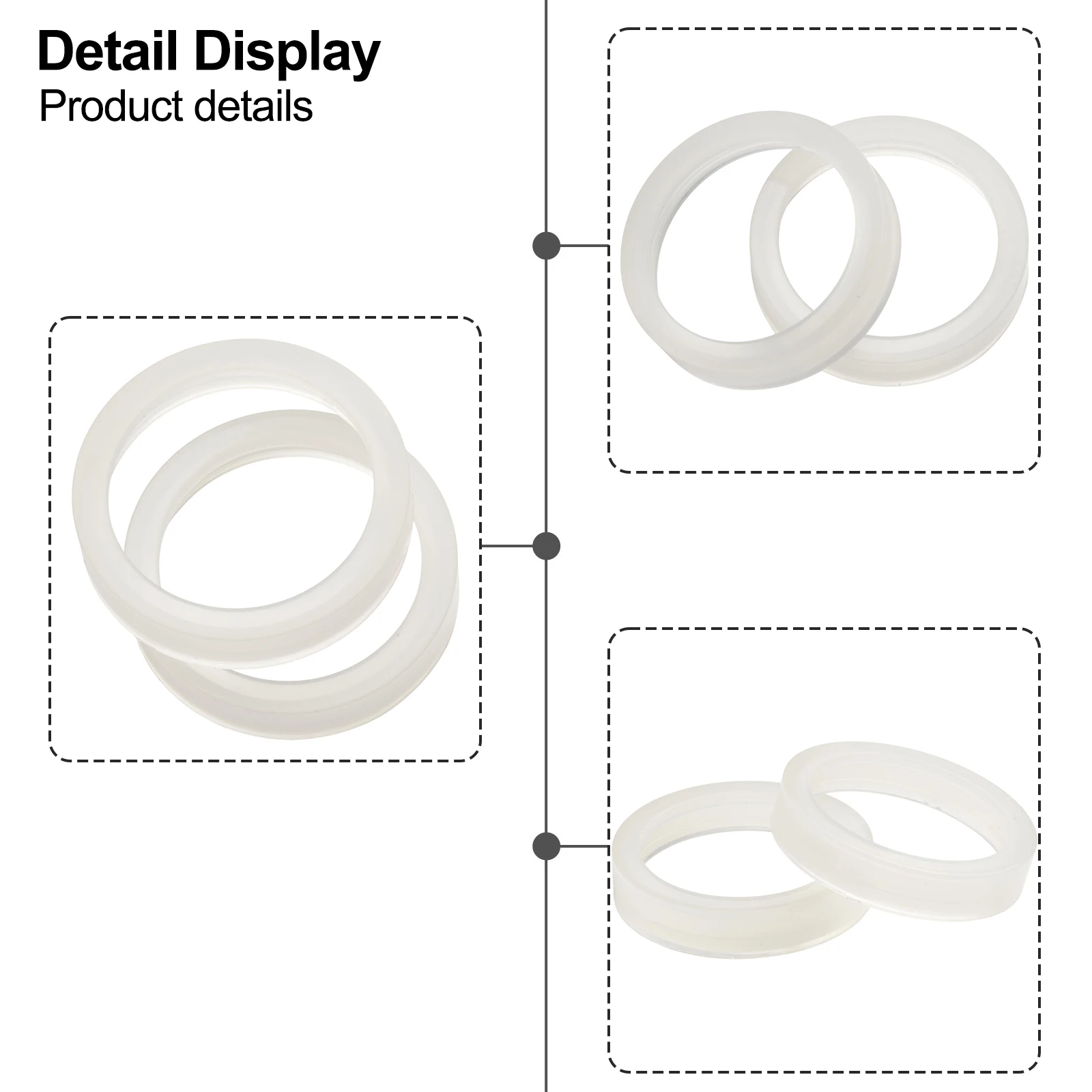 als Bild Nagler Zylinder Dichtung Dichtung Kit für Hardware Zubehör Nagler Zubehör Ersatzteile Gummimaterial