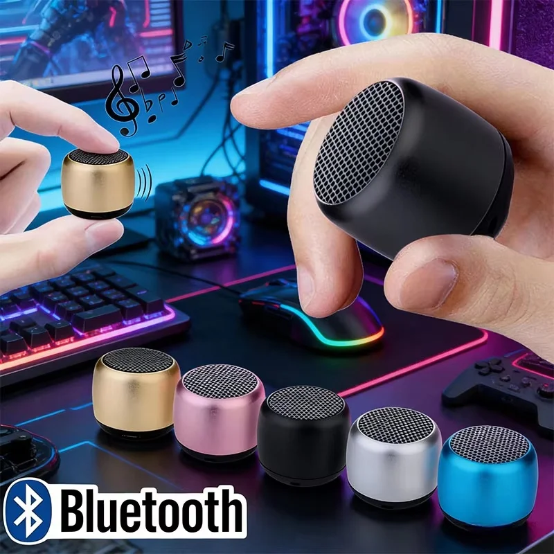 Bluetooth M1 Portable Speaker Music Stereo Surround Mini USB Outdoor Subwoofer Audio Player Microphone For Mobile Phone Computer