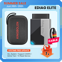 【Lifetime Free Update】KINGBOLEN EDIAG ELITE OBD2 Scanner All System Car Diagnostic Tool 15 Reset Bi directional CANFD Protocol