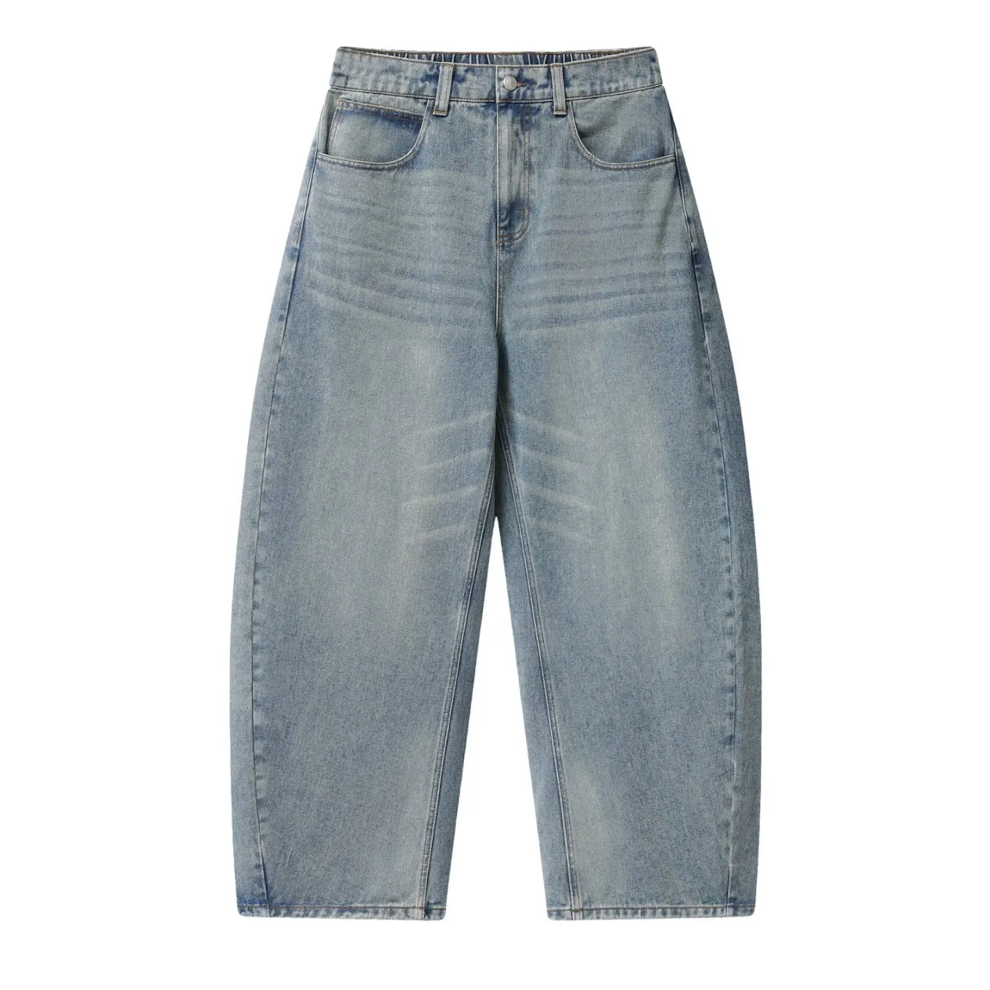 

American High Street Wide Leg Workwear Vintage Waed Jeans Japanese y Loose Blade Silhouette Straight Leg Pants