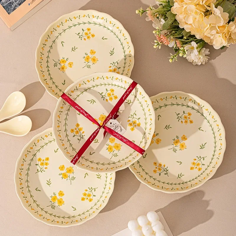 High-value ceramic bowl housewarming wedding gift high-end dish set wedding gift box set