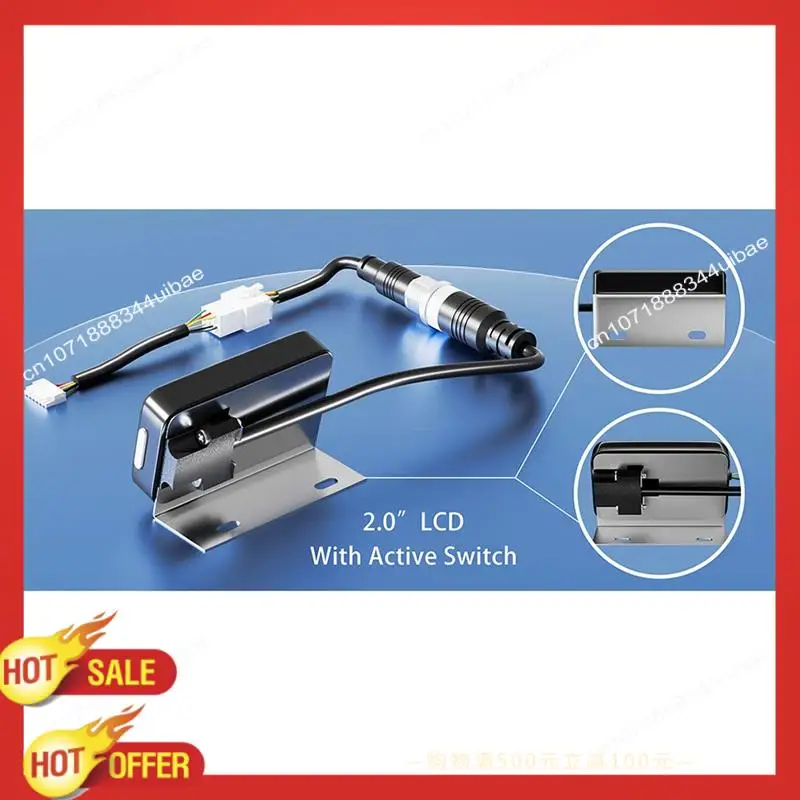 B47C BMS Replacement Accessory 2 Inch LCD Display Screen With Active Switch Monitor For JK Smart BMS