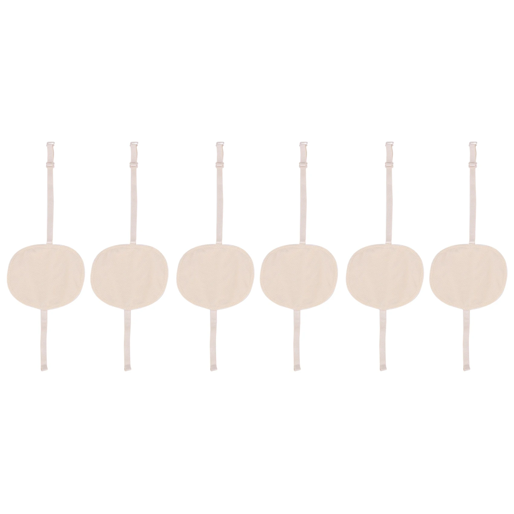 A39M 3 Pair Underarm Sweat Shield Pad Washable Armpit Sweat Absorbing Guards Shoulder Strap Sweat Apparel Pad For Women