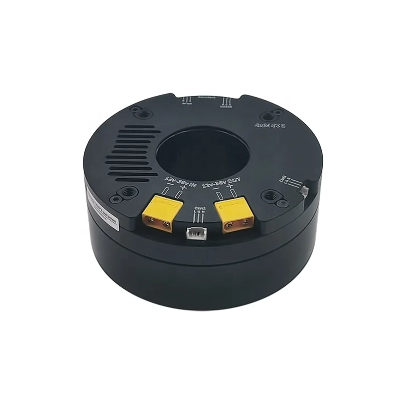 

Steadywin OT7213 Бесщеточный двигатель постоянного тока с полым валом, встроенный двигатель с центральным отверстием 1 Нм