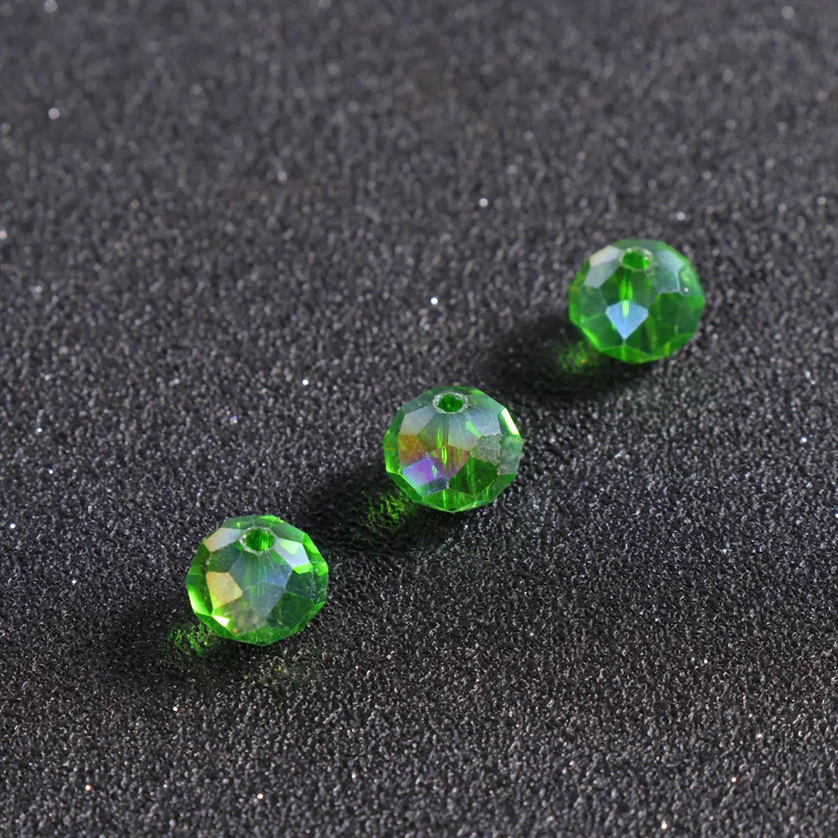 

710Pcs Crystal Flat Colored Plating Beads DIY Jewelry Making Necklace Bracelet Earrings Glass Beads for Curtain Handbag Pendant