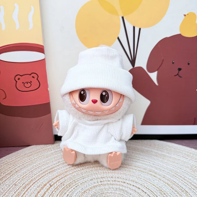 Vêtements pour bébés en édition spéciale : pendentifs de vêtements en boîte mystère LABUBU, accessoires de vêtements et de tenues de sport pour les générations 1, 2 et 3.
