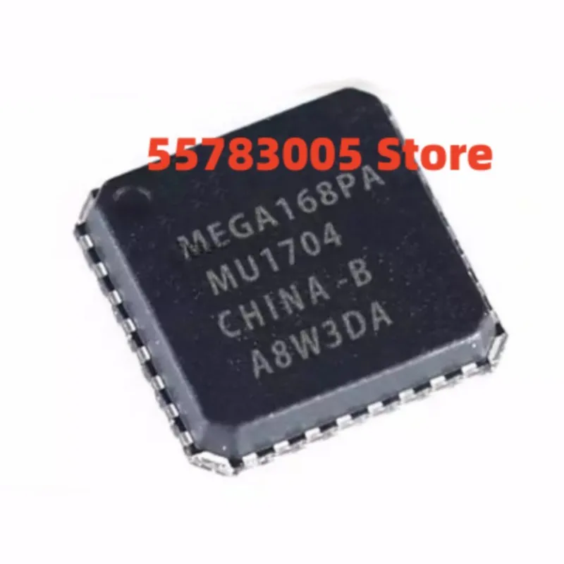 10PCS New ATMEGA168PA-MU  QFN32 Microcontroller chip IC