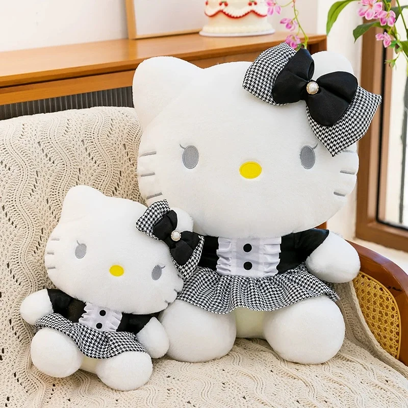 50CM anime Sanrio Hello Kitty cosplay dame style série dessin animé en peluche poupée PP coton oreiller en peluche kawaii ornements cadeau