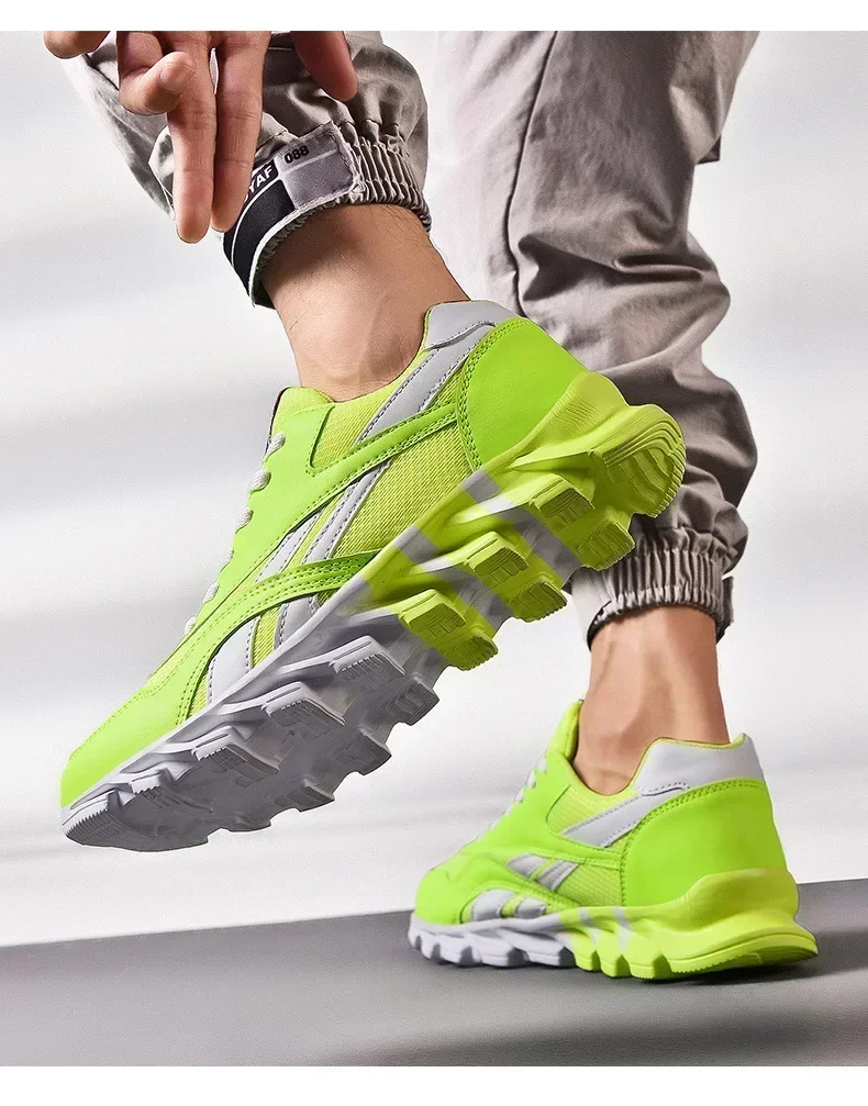 Größe 36-48 Herrenschuhe Leichte Atmungsaktive Schuhe Rutschfeste Atmungsaktive Laufschuhe für Herren Große Größen Sneaker Dropshipping Kinderschuhe – Detail 21