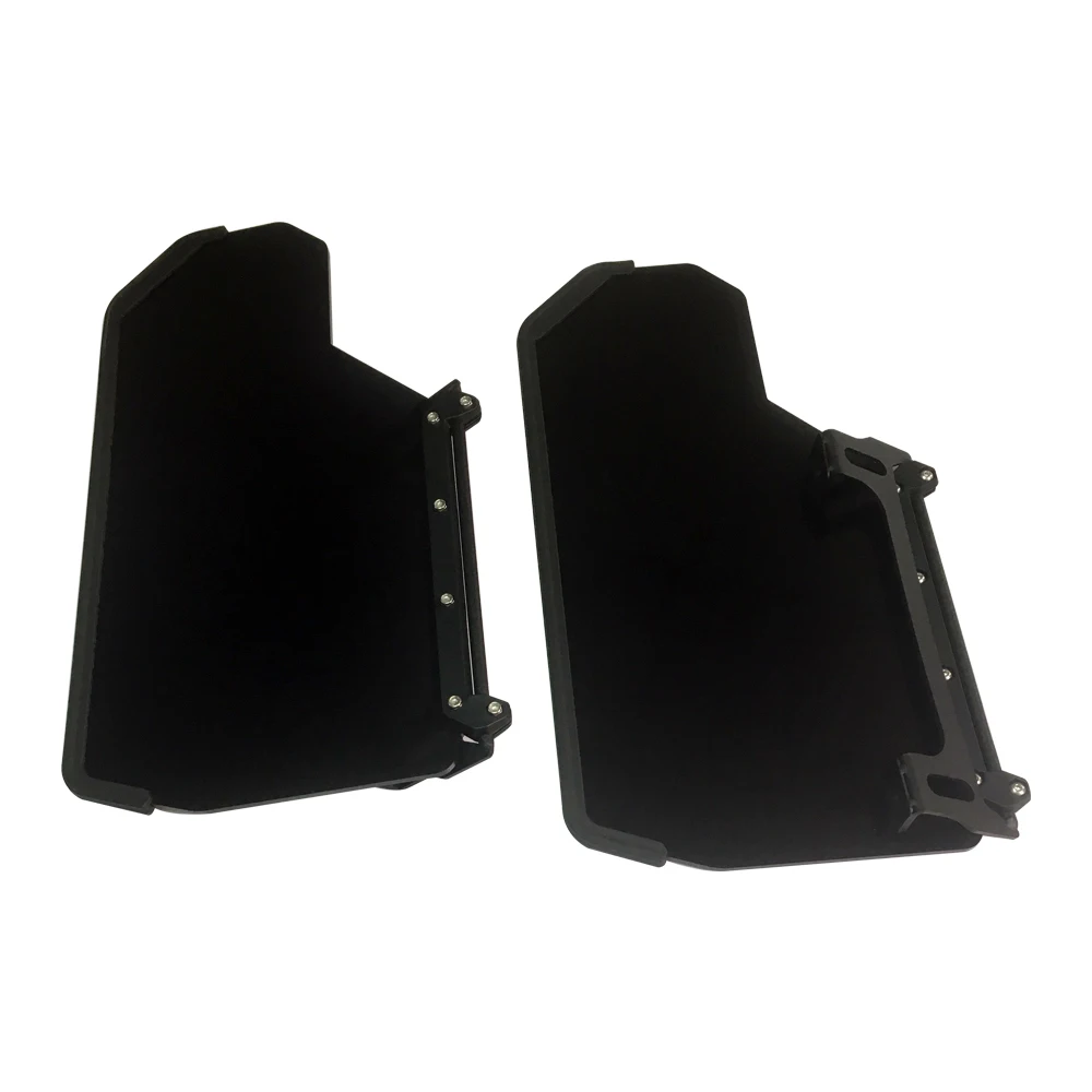 

Black ABS Car Window Side Sun Shade Visor For Jeep Wrangler JL 2018+ JL1215