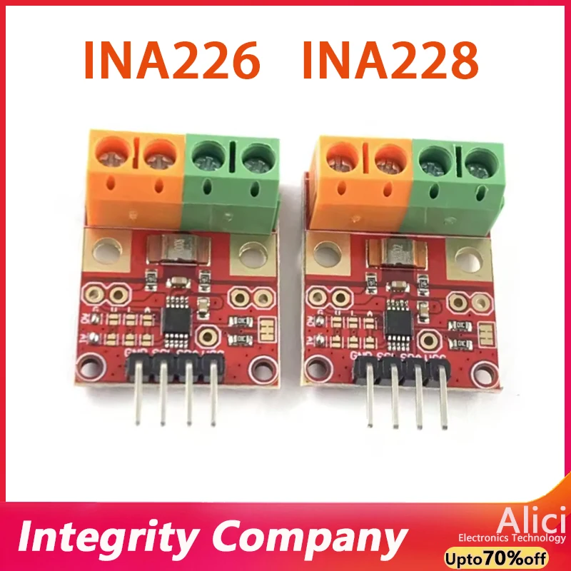 

INA226 INA228 Модуль датчика контроля тока и напряжения Интерфейс IIC I2C Двунаправленная коммутационная плата с нулевым дрейфом DC2.7-5.5