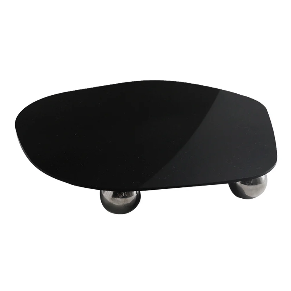 1 قطعة صينية الروائح الاكريليك شكل غير منتظم عرض مجلس التصوير خلفية لوحة منظم سطح المكتب أشتات التخزين