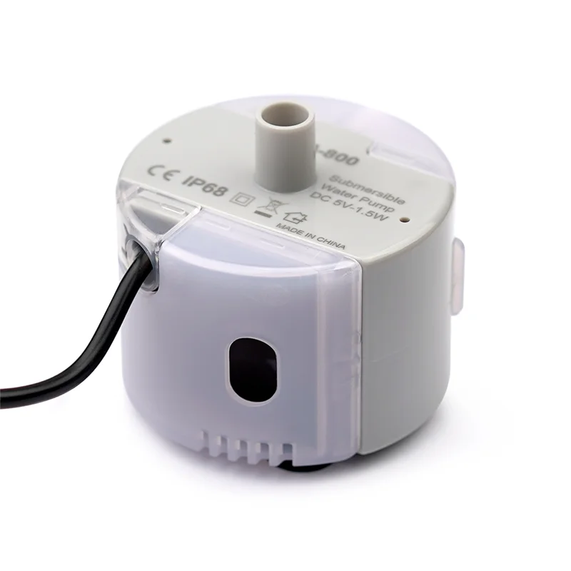 Premium waterpomp LED-licht huisdier fontein Moto onderdelen accessoires voor roestvrijstalen drinkwaterdispenser