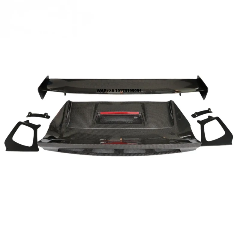 

Perfect Fitment Rear Spoiler for 911 991 GT2RS Dry Carbon Fiber Best Quality Aerodynamics Rear Wing Spoiler