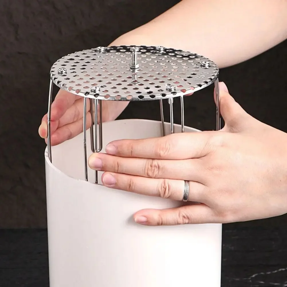 304 Stainless Steel Vent Grille Mesh Cover Anti Pest Bird For PVC Vent Pipe Exhaust Hood Pipe Exterior Wall Ventilation Covers