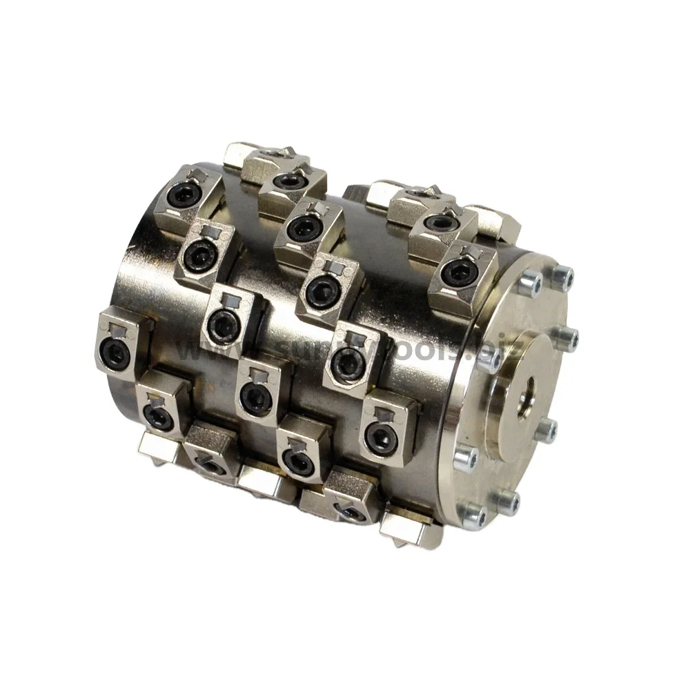 

Sunny Tools China Supplier Diamond Bush Hammer Wheel Plate Scratching Rollers for Marble Granite Limestone