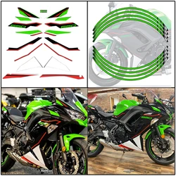 Kit de pegatinas de carenado para motocicleta, accesorios para Kawasaki NINJA650 Ninja 650