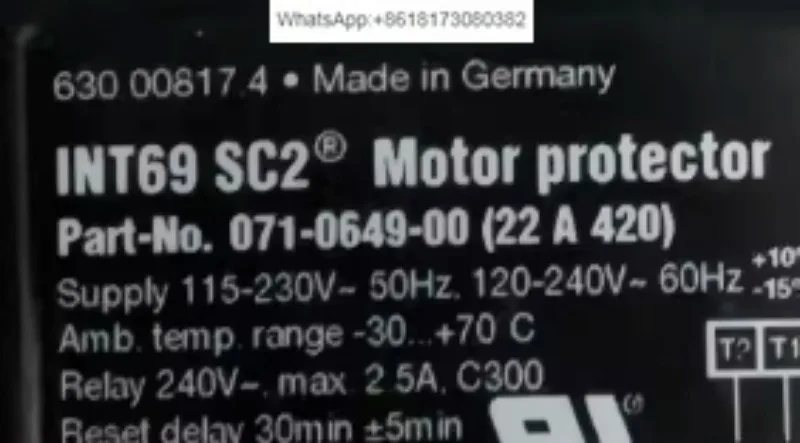 Mechanical accessory protection module INT69 RCY SCY FSY SC2 TM NBY DMY SCE