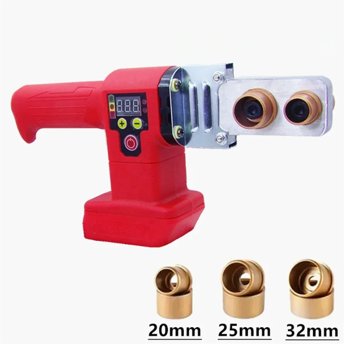 For Milwaukee 18V M18 Battery Cordless Plastic Welding Machine PE/PPR/PB/PPC Water Pipe Melter Hot Melt Machine