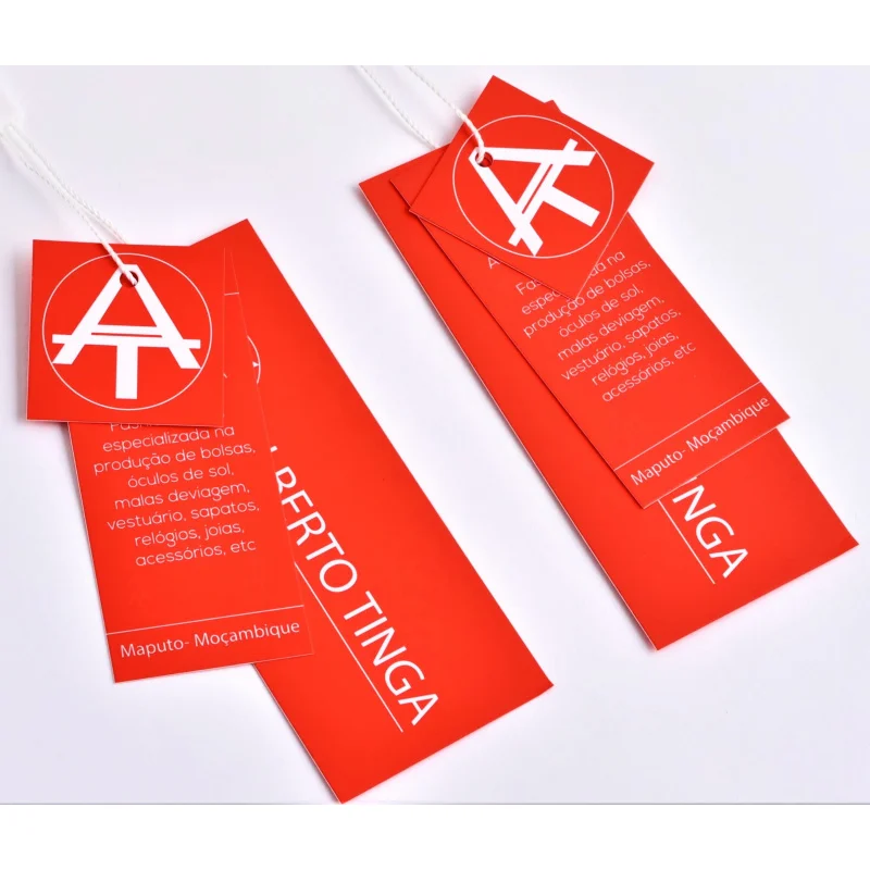 Custom..pieces.Factory Customized Luxury Clothes Hanging Paper Labels and Hanging Tags from Suitable Clothing