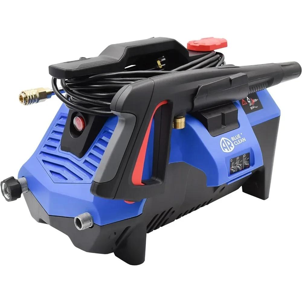 Lavadora de pressão elétrica, carrinho destacável, armazenamento portátil, Quick Connect Acessórios, 2 em 1, 2300 PSI 1.7 GPM, 13 Amps