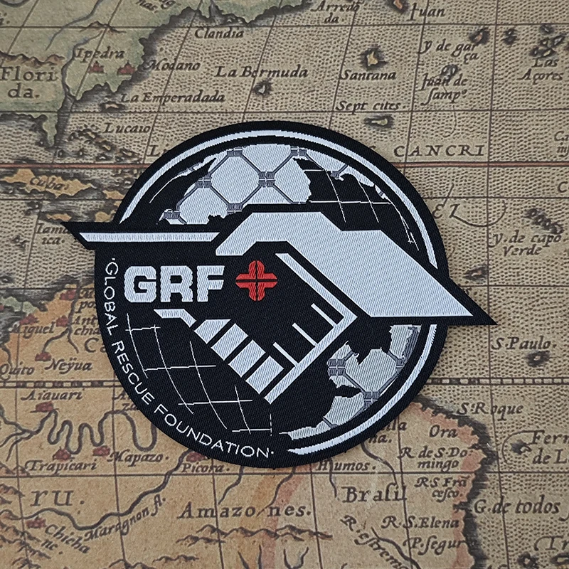 Girls Frontline International Rescue Organization Morale Badge Bakery Operation Tactical Morale Armband Backpack Sticker