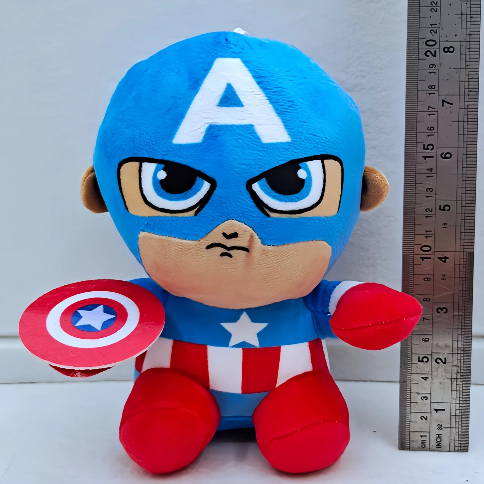 2025 Marvel 20-30Cm  Spiderman Plush Toy Soft Stuffed Cartoon Stuffed Doll Large Plush Boy Cloth Doll Pillow Kids Christmas Gift
